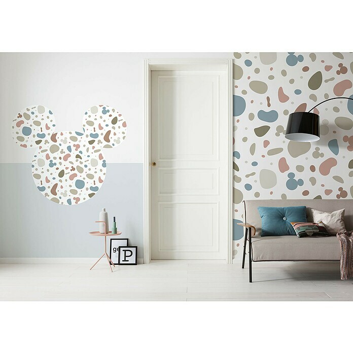 Komar Fototapete Disney Mickey's gentle shadows (B x H: 150 x 250 cm, Vlies) | BAUHAUS