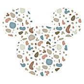 Komar Dots Fototapete rund Mickey Head Terrazzo Bambino (128 cm, Selbstklebend) | BAUHAUS