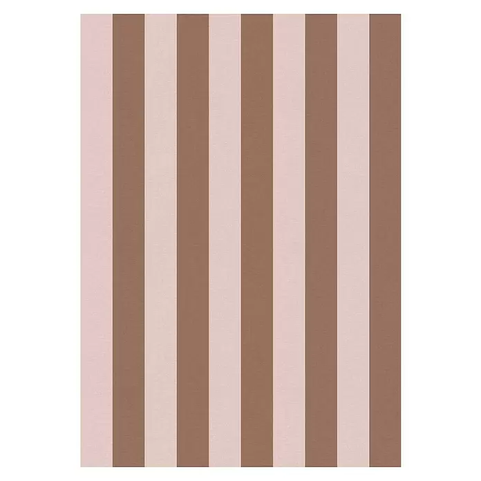 SCHÖNER WOHNEN-Kollektion Cosyliving Fototapete Streifen - B x H: 212 x 300 cm, Vlies, Braun-Rosa - Vertikales Streifenmuster aus Stoff in abwechselnd Hellrosa-Beige und Braun.