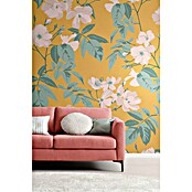 SCHÖNER WOHNEN-Kollektion Cosyliving Fototapete Blumen (B x H: 265 x 300 cm, Vlies, Gelb-Rosa) | BAUHAUS