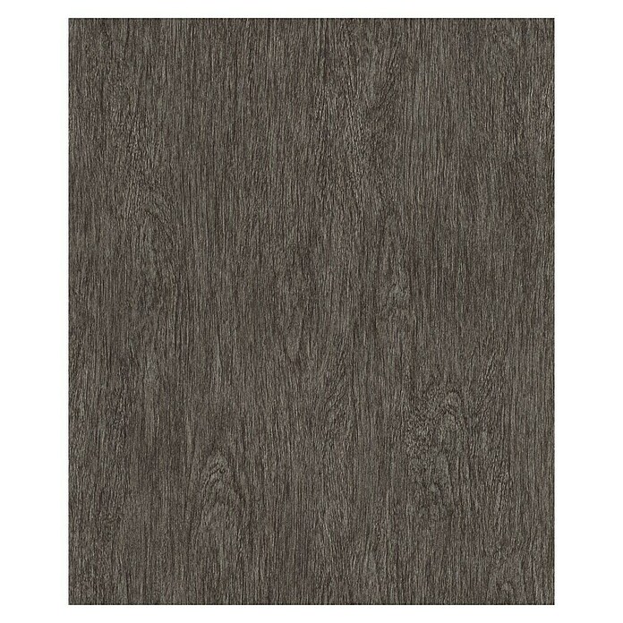 SCHÖNER WOHNEN-Kollektion Cosyliving Vliestapete WOOD Holz-Allover (Anthrazit, Holzoptik, 10,05 x 0,53 m)