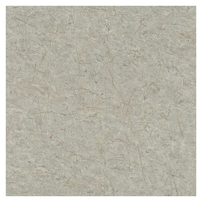 SCHÖNER WOHNEN-Kollektion Cosyliving Vliestapete MARBLE Marmor - Grau, Steinoptik, 10,05 x 0,53 m - Nahaufnahme einer quadratischen Marmorfliese mit sanften grauen und beigen Farbtönen und subtilen Texturen.
