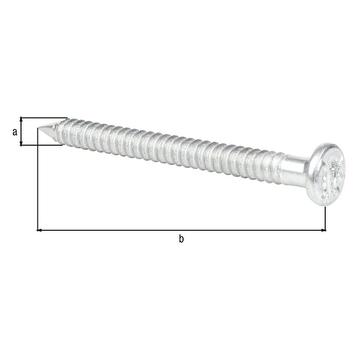 Stabilit Clavo de anclaje (Ø x L: 4 x 40 mm, Acero, 50 ud.) | BAUHAUS