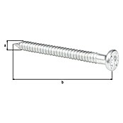 Stabilit Clavo de anclaje (Ø x L: 4 x 40 mm, Acero, 50 ud.) | BAUHAUS
