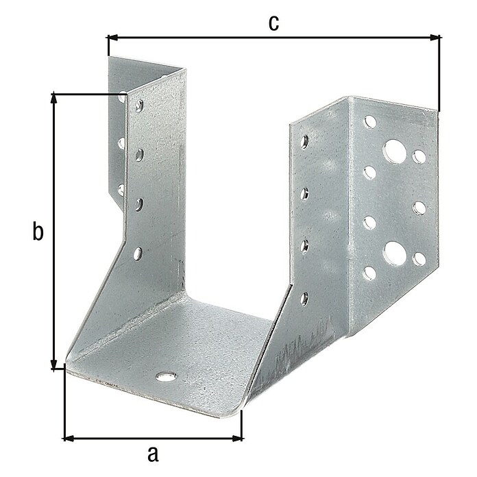 Stabilit Soporte para vigas (An x Al: 140 x 95 mm, Acero, Zincado) | BAUHAUS