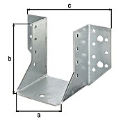Stabilit Soporte para vigas (An x Al: 140 x 95 mm, Acero, Zincado) | BAUHAUS
