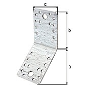 Stabilit Conector en ángulo (L x An x Al: 180 x 65 x 25 mm) | BAUHAUS
