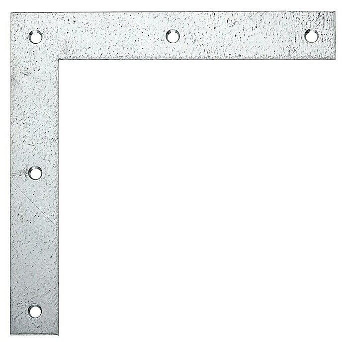 Stabilit Escuadra esquinera (L x An x Al: 200 x 200 x 30 mm, Zincado, Plateado) | BAUHAUS