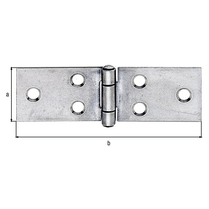 Stabilit Bisagra larga (An x Al: 100 x 32 mm, Espesor: 1,5 mm) | BAUHAUS