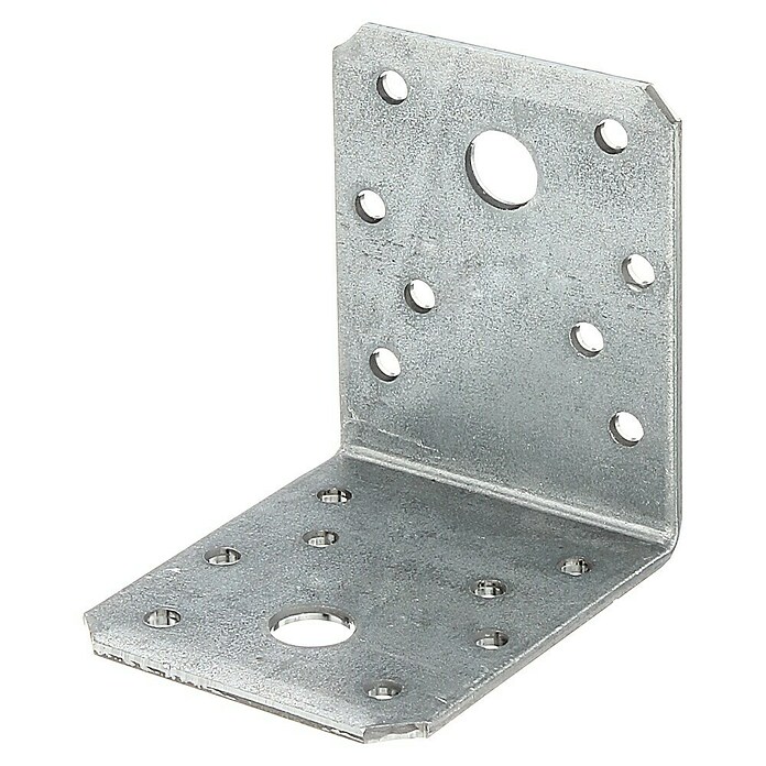 Alberts Conector en ángulo (L x An x Al: 70 x 70 x 55 mm, Zincado) | BAUHAUS