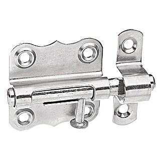 Alberts Pestillo (L x An: 61 x 38 mm, Acero inoxidable)