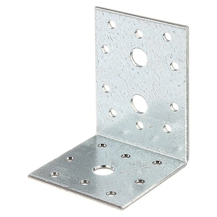Alberts Conector en ángulo (L x An x Al: 60 x 80 x 60 mm, Zincado) | BAUHAUS