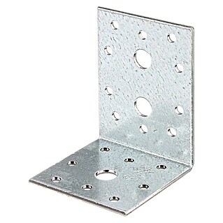 Alberts Conector en ángulo (L x An x Al: 60 x 80 x 60 mm, Zincado)
