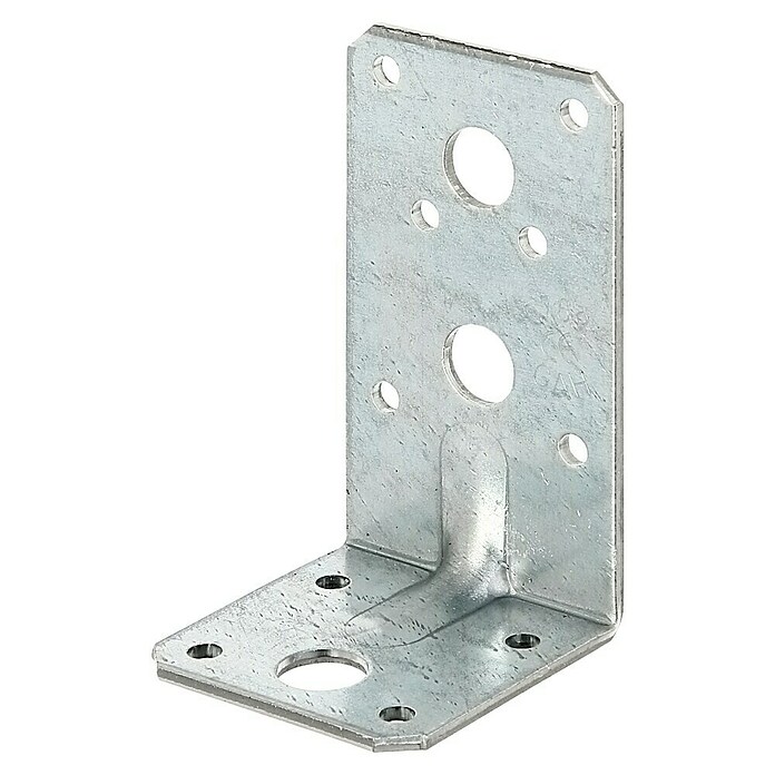 Alberts Escuadra para cargas pesadas (L x An x Al: 90 x 50 x 50 mm, Acero, Zincado) | BAUHAUS