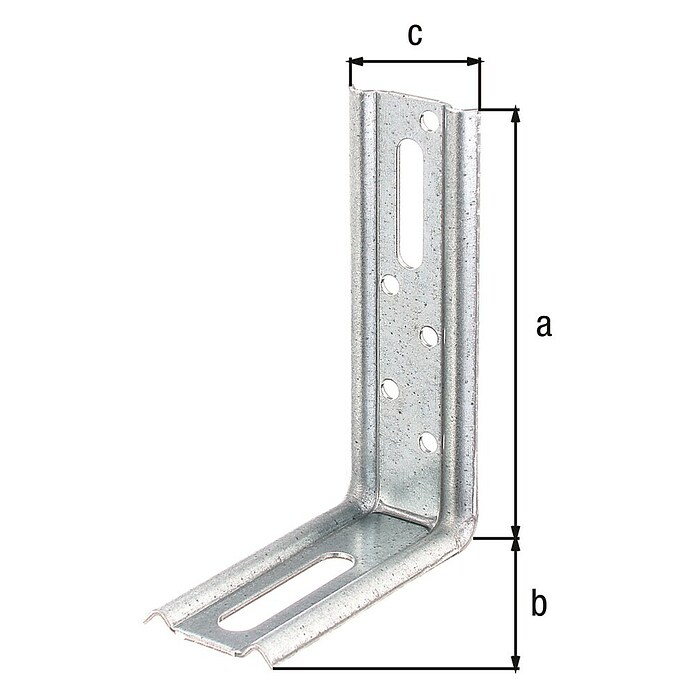 Alberts Escuadra regulable (L x An x Al: 70 x 30 x 100 mm) | BAUHAUS