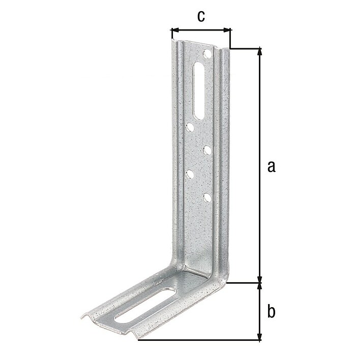 Alberts Escuadra regulable (L x An x Al: 70 x 30 x 120 mm) | BAUHAUS