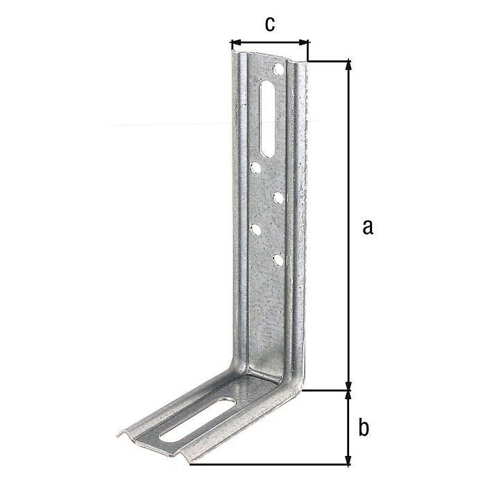 Alberts Escuadra regulable (L x An x Al: 70 x 30 x 130 mm) | BAUHAUS