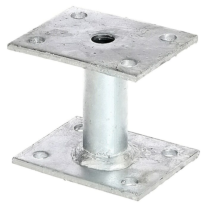 Alberts Base para poste (Altura: 78 mm, Acero) | BAUHAUS