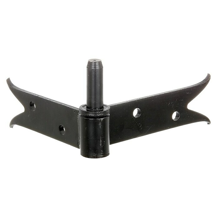 Alberts Gozne de puerta (L x An: 140 x 120 mm, Negro) | BAUHAUS