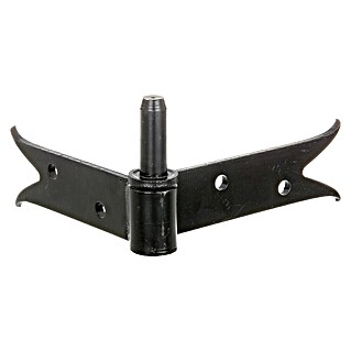 Alberts Gozne de puerta (L x An: 140 x 120 mm, Negro)