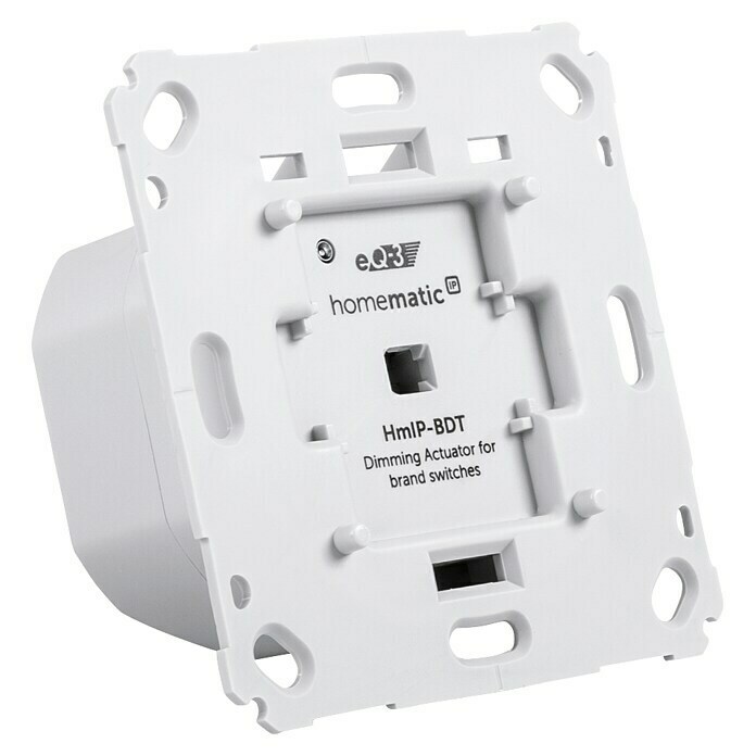 Homematic IP Phasenabschnittdimmer-Einsatz HmIP-BDT37 x 71 x 71 mm, Unterputz, 230 V/50 Hz Right Side View