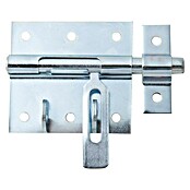Alberts Pestillo con bloqueo portacandados (L x An: 100 x 66 mm, Zincado) | BAUHAUS