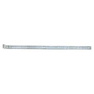 Alberts Bisagra recta (L x An: 800 x 35 mm, Espesor: 5 mm, Plateado, Zincado)