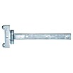 Alberts Bisagra en T inglesa (L x An: 291 x 115 mm, Acero, Plateado) | BAUHAUS