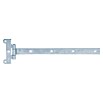 Alberts Bisagra en T inglesa (L x An: 391 x 115 mm, Acero, Plateado) | BAUHAUS