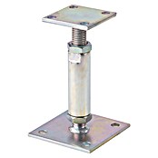Alberts Soporte para poste (Ajuste de altura: 150 mm - 190 mm, Acero, Zincado) | BAUHAUS