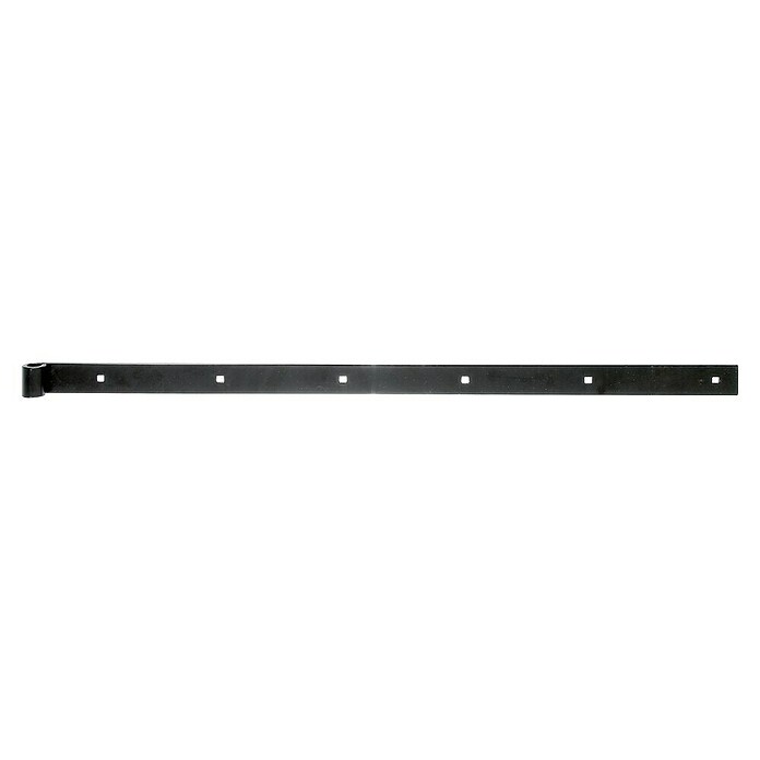 Alberts Bisagra recta (L x An: 800 x 35 mm, Espesor: 5 mm, Negro, Zincado) | BAUHAUS