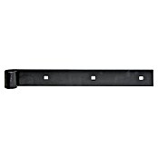 Alberts Bisagra recta (L x An: 300 x 35 mm, Espesor: 5 mm, Negro, Zincado) | BAUHAUS