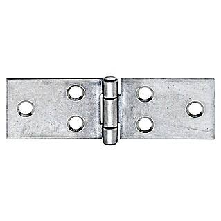 Alberts Bisagra larga (An x Al: 80 x 28 mm, Espesor: 1,5 mm)
