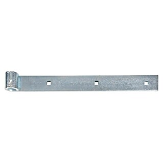 Alberts Bisagra recta (L x An: 300 x 35 mm, Espesor: 5 mm, Plateado, Zincado)