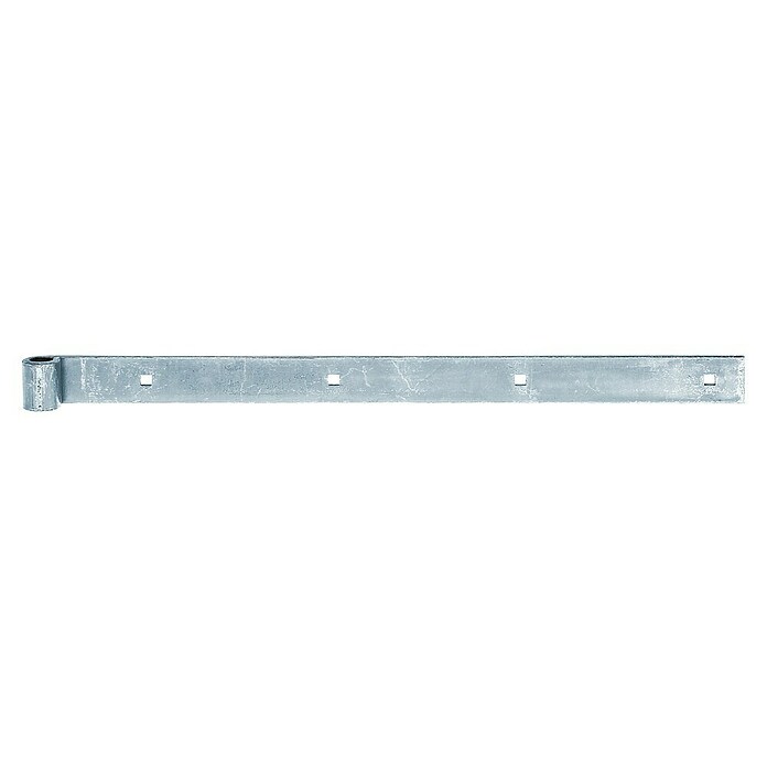 Alberts Bisagra recta (L x An: 500 x 35 mm, Espesor: 5 mm, Plateado, Zincado) | BAUHAUS