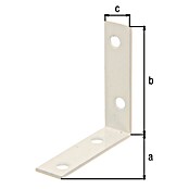 Alberts Escuadra de silla (L x An: 60 x 60 mm, Acero, Revestido, Espesor: 18 mm) | BAUHAUS