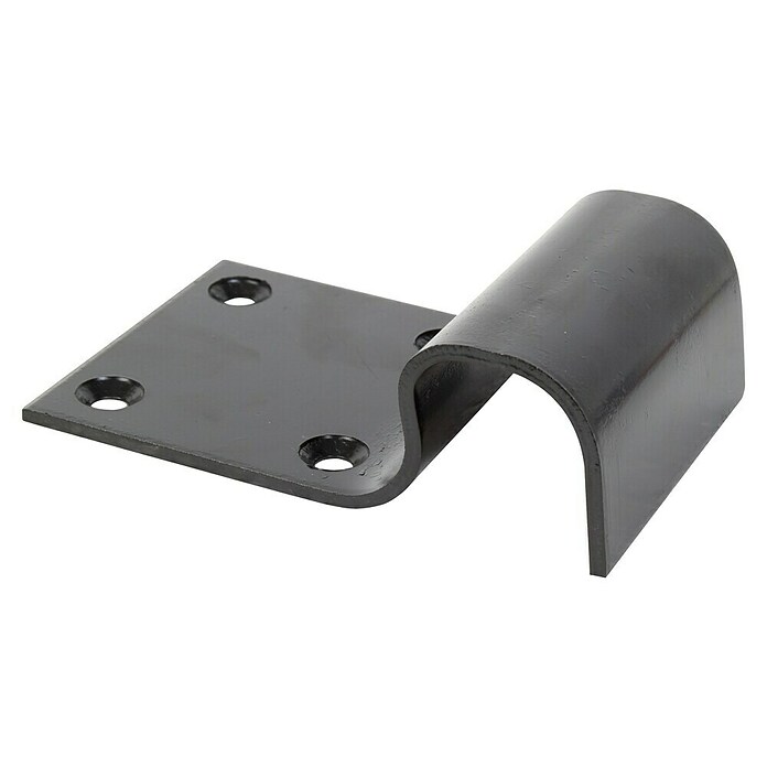 Alberts Tope de cierre Plus (An x Al: 90 x 50 mm, Negro) | BAUHAUS