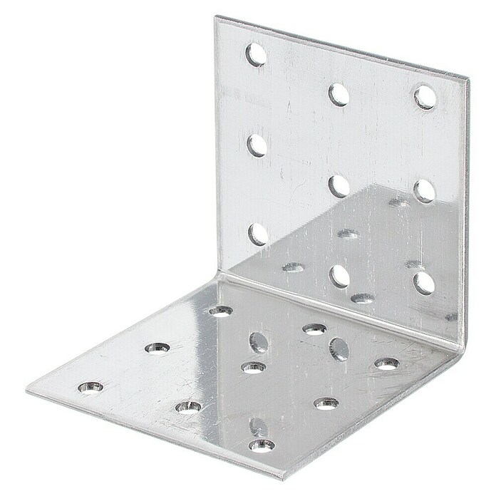 Alberts Escuadra con placa perforada (L x An x Al: 40 x 40 x 60 mm) | BAUHAUS