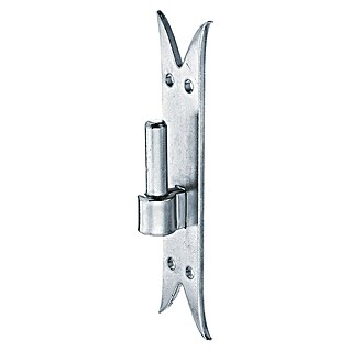 Alberts Gozne de puerta (Longitud rosca: 45 mm, Diámetro estribo: 14 mm, Diámetro de agujero: 8 mm)