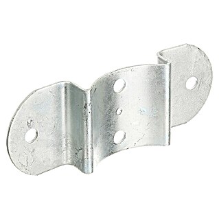 Alberts Soporte para vallas (Específico para: Postes y travesaños de cercados semicirculares de Ø100 mm)