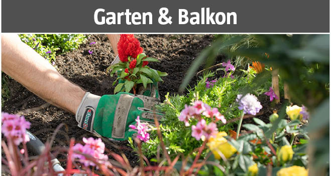 Garten und Balkon