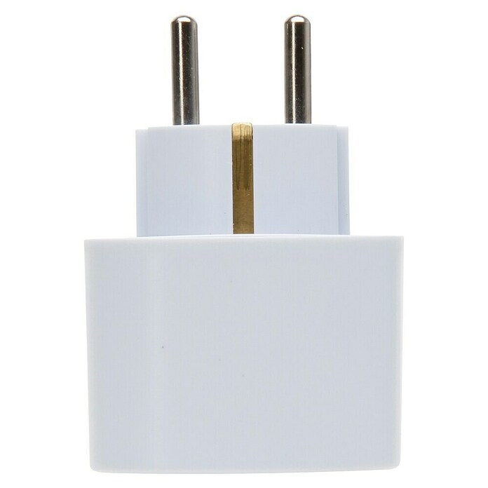 Stopcontactinzet met USB (Wit) | BAUHAUS