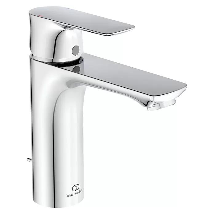 Ideal Standard Connect Air Waschtischarmatur - Höhe: 17,6 cm, Chrom, Glänzend - Schlanke Einhebel-Waschtischarmatur aus glänzendem Chrom.