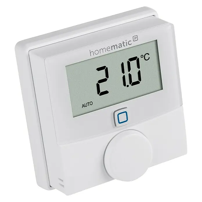 Homematic IP Wandhalterung HmIP-SF-2 - Weiß, 12 x 60 x 60 mm, Für Geräte im 55er-Format - Homematic IP Wandthermostat zur präzisen Temperaturregelung mit LCD-Display und intuitiver Bedienung für ein smartes Zuhause.