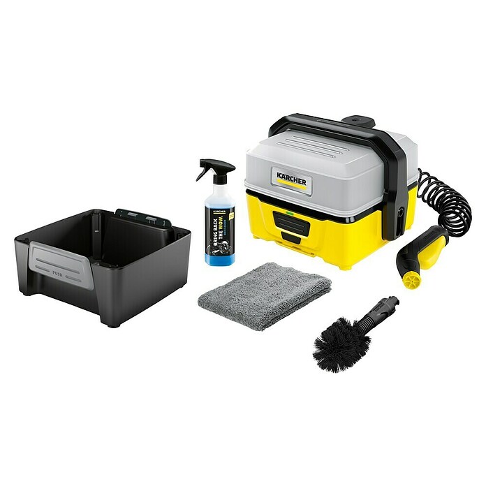 Kärcher Druckreiniger Mobile Outdoor Cleaner OC 3 Bike Box (Fördermenge: 120 l/h, Li-Ionen)