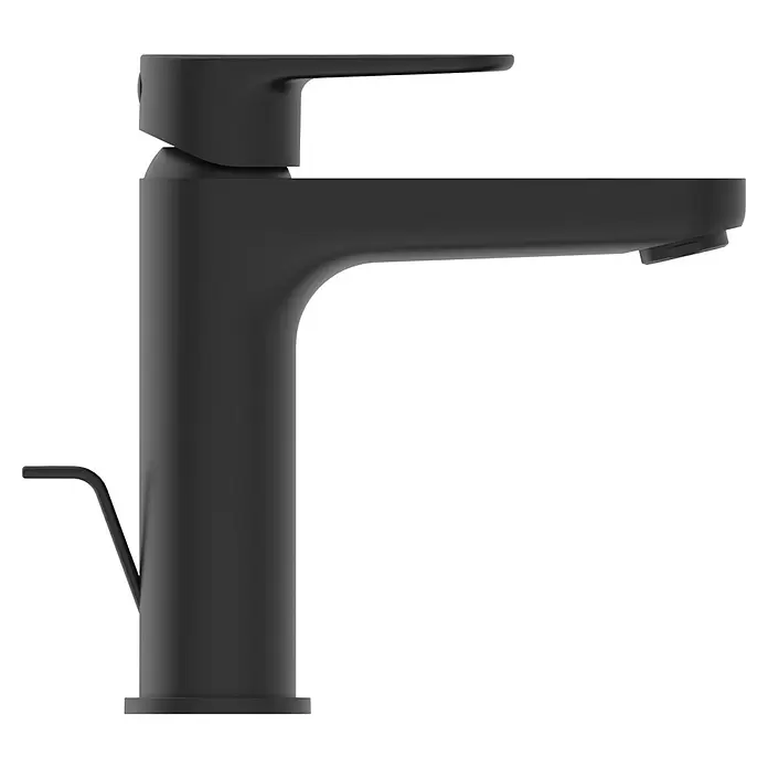 Ideal Standard Cerafine O Waschtischarmatur H120Schwarz, Matt, Mit Ablaufgarnitur