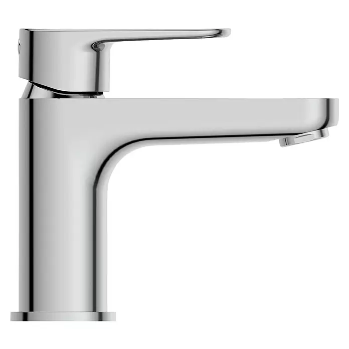 Ideal Standard Cerafine O Waschtischarmatur H80 - Chrom, Glänzend, Ohne Ablaufgarnitur - Moderner Einhebelmischer aus Chrom für Waschbecken.