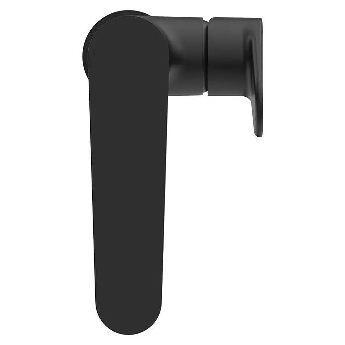 Ideal Standard Cerafine O Waschtischarmatur H155 - Schwarz, Matt, Ohne Ablaufgarnitur - Schwarzer Einhebelmischer-Hebel für Armatur.