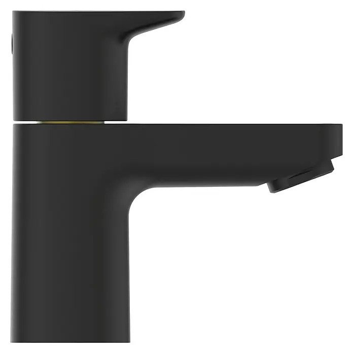 Ideal Standard Ceraplan Kaltwasser-Standventil - Schwarz, Matt - Moderne, schwarze Armatur mit einem eleganten Design für ein stilvolles Badezimmer. Die Armatur ist minimalistisch und zeitgemäß.