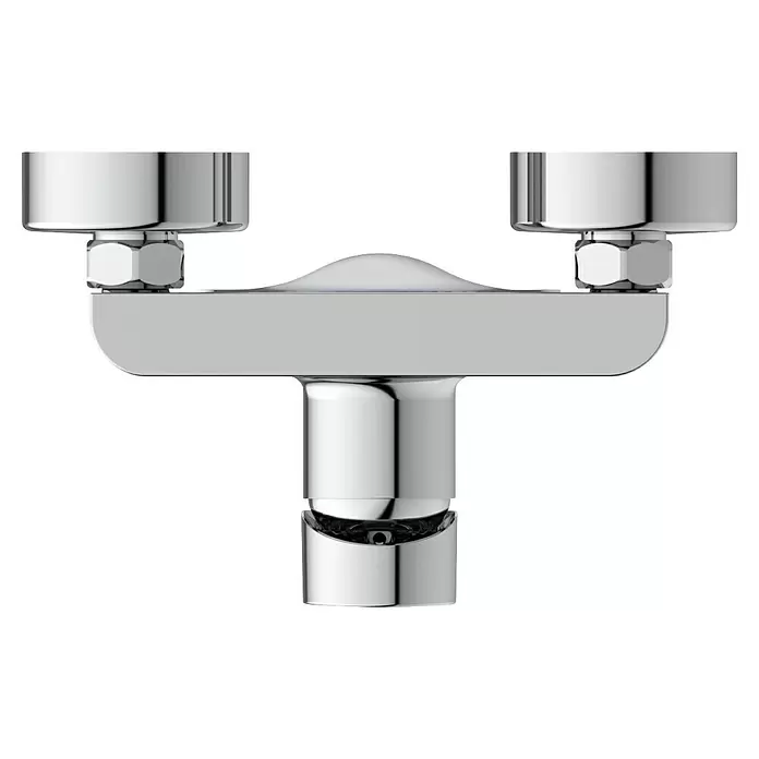 Ideal Standard Cerafine O Brausearmatur - Chrom, Glänzend - Glänzende, verchromte Armatur mit zwei Anschlüssen und zentralem Auslauf.